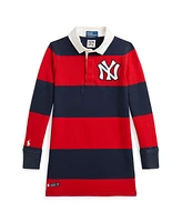 Polo Ralph Lauren Toddler and Little Girls Yankees Rugby Dress