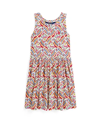 Polo Ralph Lauren Toddler and Little Girls Riviera-Print Jersey Dress