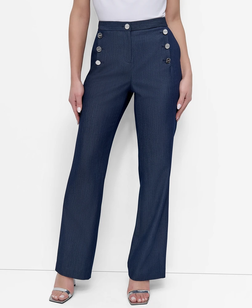 Dkny Women's Sailor Denim Pant