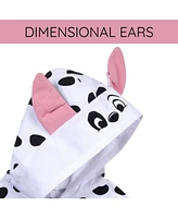 101 Dalmatians Girls Disney Lilo & Stitch French Terry Zip Up Cosplay Hoodie