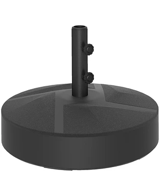 Outsunny Patio Umbrella Base Sd, /Water Filled