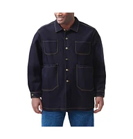 KingSize Big & Tall Flex Denim Multi Pocket Chore Jacket