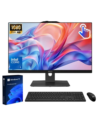 Msi Modern AP242P 23.8" Daily All-in-One Intel Core 5 120U 16GB Ram Intel Graphics 1TB Ssd Storage Windows 11 Pro Fhd 60Hz - Black