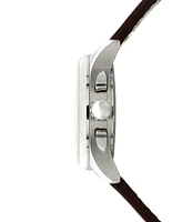 Avi-8 Men's Spitfire Lock Chronograph Leather Strap Watch