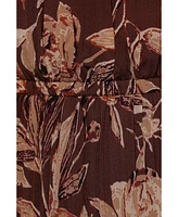 Petal and Pup Women's Hilary Pleated Maxi Dress