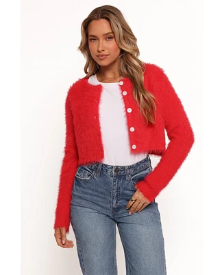 Petal and Pup Women's Tavan Crop Button Front Cardigan