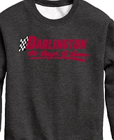 Hybrid Big Boys Nascar Darlington Graphic Crew Fleece Sweatshirt