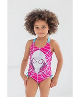 Spider-Man Girls Marvel Ghost-Spider One Piece Bathing Suit