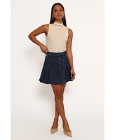 Petal and Pup Women's Alek Pleated Mini Skirt