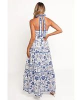 Petal and Pup Women's Fernanda Halterneck Maxi Dress