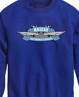 Hybrid Big Boys Nascar Logo Graphic Crew Fleece Sweatshirt