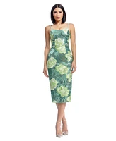 Dress the Population Women's Blakely Sweetheart-Neck