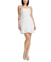 Dress the Population Women's Sasha Embellished Strapless Mini Sheath