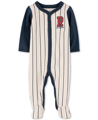 Carter's Baby Boys Cotton Baseball Rookie Sleep & Play Pajamas