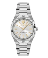 Plein Sport Women's Metronaut Three Hand Quartz Stainless Steel Bracelet Watch, 36mm