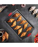 2 Piece Premium Nonstick Carbon Steel Baking Sheet Set