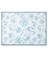 Fiesta Botanical Floral Dish Drying Mat, 16" x 22"