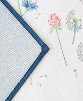 Fiesta Breezy Floral Dish Drying Mat, 16" x 22"