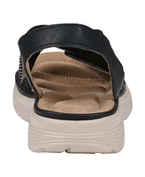 Gc Shoes Women's Ariel Elastic Comfort Flat Sandals