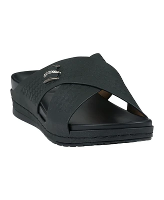 Gc Shoes Women's Carter Slip-On Wedge Sandals