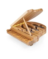 Toscana Disney Mickey Mouse Piano Cheese Cutting Board and Tools Set