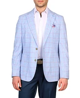 Tailorbyrd Men's Melange Windowpane Sportcoat