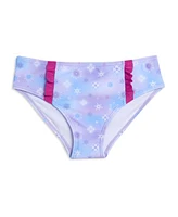 Frozen Toddler Girls Disney Princess Anna Elsa Tankini Top and Bikini Bottom Swim Set