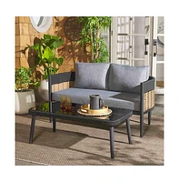 Harrison Bench + Table