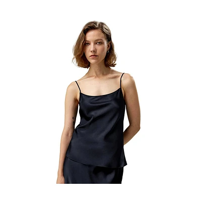 Lilysilk Women's Double-Faced Silk Charmeuse Camisole