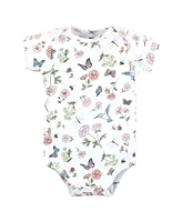 Hudson Baby Girls Cotton Bodysuits