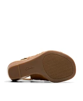 Clarks Collection Women's Emmalae Hope Wedge Sandals
