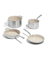 Made In CeramiClad 7-Piece Cookware Set