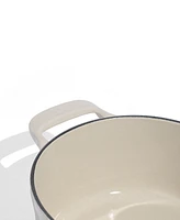 Made Enameled Cast Iron 2-Quarts Saucepan with Lid