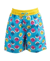 Baby Shark Toddler Boys Pinkfong Shark Rash Guard and Swim Trunks