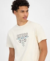 Guess Men's Triangle Logo T-Shirt