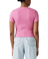 Levi's Women's Muse Short-Sleeve Button-Front Top