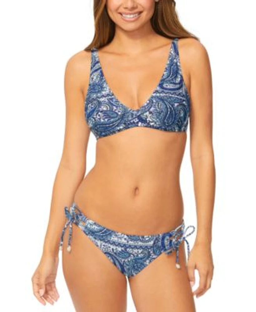 Raisins Juniors Pisces Bikini Top Sweet Side Tie Bikini Bottoms