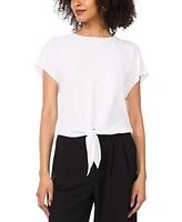 Vince Camuto Women's Short-Sleeve Tie-Hem Top