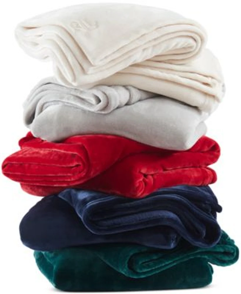 Lauren Ralph Lauren Micromink Plush Blanket