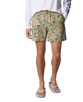 Columbia Men's Pfg Rambler Printed Water Short