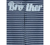 Carter's Baby Boys Cotton Little Brother Sleep & Play Pajamas