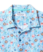 Tommy Bahama Men's Coast Coconut Cove Short Sleeve Printed Polo Shirt