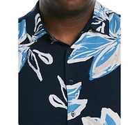 Cubavera Men's Big & Tall Classic-Fit Tropical Floral Button-Down Shirt