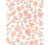Carter's Baby Girls Cotton Floral Sleep & Play Pajamas