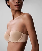 Calvin Klein Women's Perfectly Fit Push-Up Strapless Bra QF5677