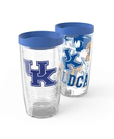 Tervis Tumbler Kentucky Wildcats 16oz. Competitor Emblem Tumbler, Set of 2