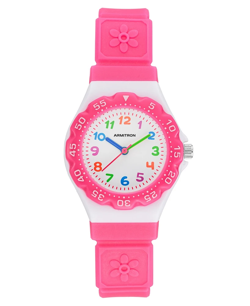 Armitron Kid's Quartz Petal Pop Resin Watch
