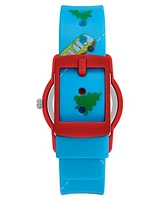 Armitron Kid's Quartz Playtime Blue and Red Cars Watch, 30mm