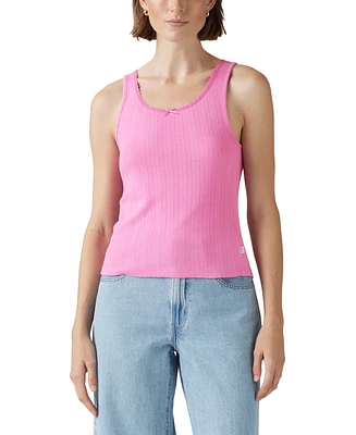 Levi's Women's Sweetie Pointelle Tank Top