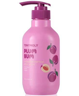 Tonymoly Plum Bum Hydrating Peptide Body Wash, 400 ml
